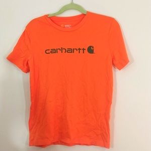 Carhartt Orange Tee M 10 12